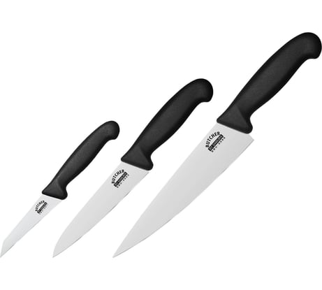 Набор из 3 ножей Samura "Butcher" 11, 23, 86, ТЭП, AUS-8 SBU-0220/K
