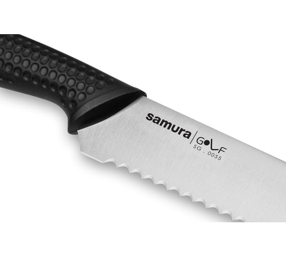 Кухонный нож для хлеба Samura GOLF 230 мм, AUS-8 SG-0055/K