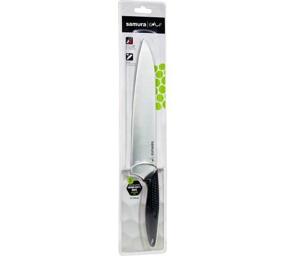 Кухонный нож Гранд Шеф Samura GOLF 240 мм, AUS-8 SG-0087/K