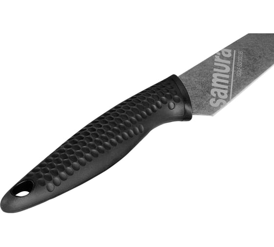 Универсальный кухонный нож Samura GOLF Stonewash 158 мм, AUS-8 SG-0023B/K
