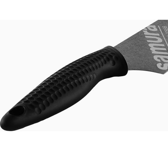 Кухонный нож Сантоку Samura GOLF Stonewash 180 мм, AUS-8 SG-0095B/K