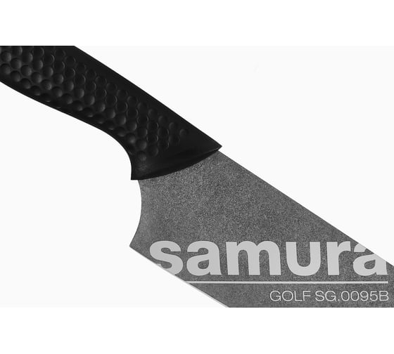 Кухонный нож Сантоку Samura GOLF Stonewash 180 мм, AUS-8 SG-0095B/K