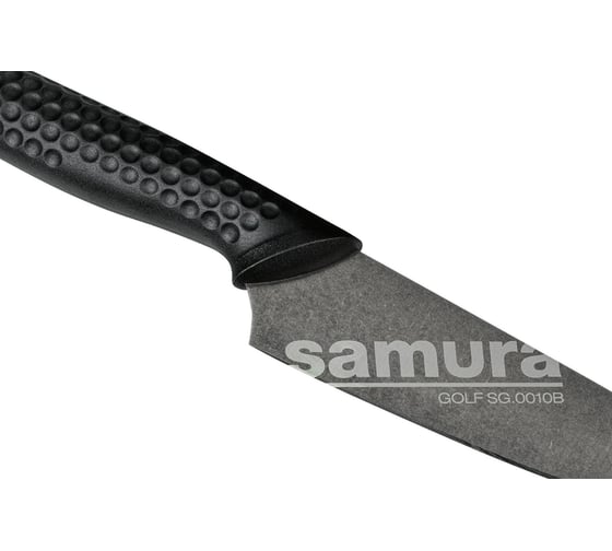 Кухонный овощной нож Samura GOLF Stonewash 98 мм, AUS-8 SG-0010B/K