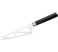 Кухонный нож для мягкого сыра Samura Mo-V 138 мм, G-10 SM-0022/K