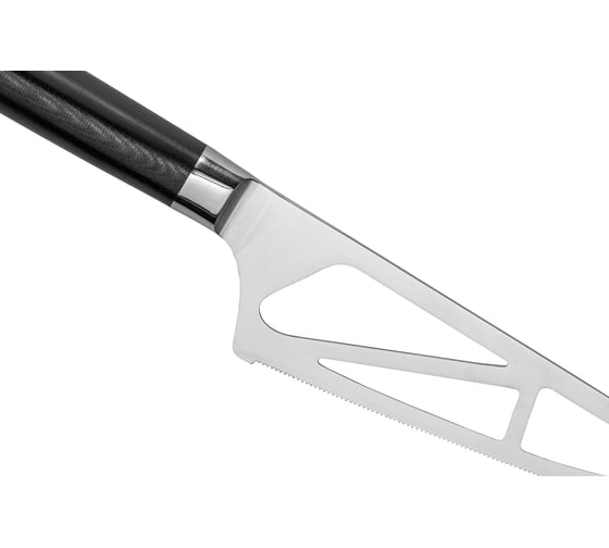 Кухонный нож для мягкого сыра Samura Mo-V 138 мм, G-10 SM-0022/K