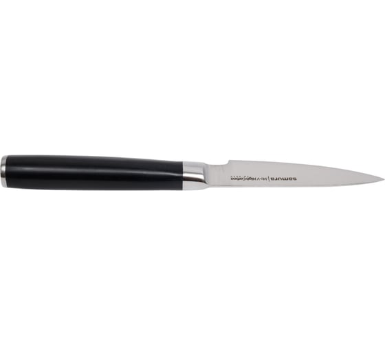 Кухонный овощной нож Samura Mo-V 90 мм, G-10 SM-0010/K
