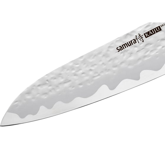 Кухонный нож Сантоку Samura KAIJU 180 мм, AUS-8, дерево, с больстером SKJ-0095B/K