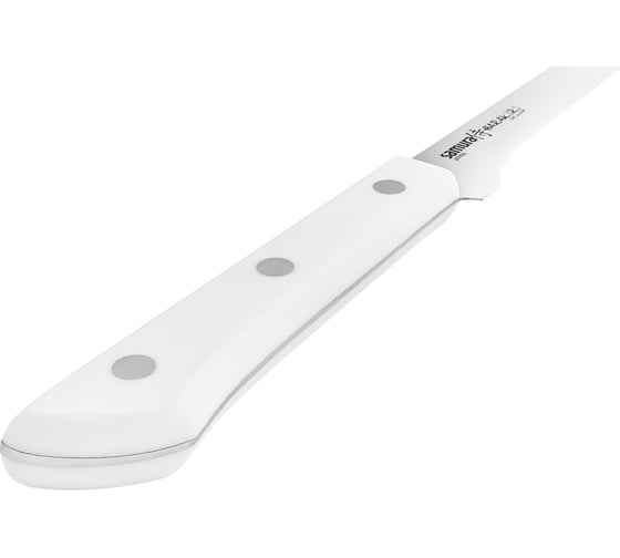 Кухонный филейный нож Samura HARAKIRI 218 мм, коррозийно-стойкая сталь, ABS пластик SHR-0048W/K