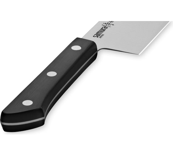 Кухонный нож накири Samura HARAKIRI 170 мм, коррозийно-стойкая сталь, ABS пластик SHR-0043B/K