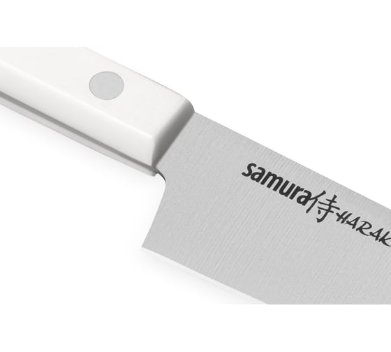 Кухонный универсальный нож Samura HARAKIRI 150 мм, коррозийно-стойкая сталь, ABS пластик SHR-0023W/K