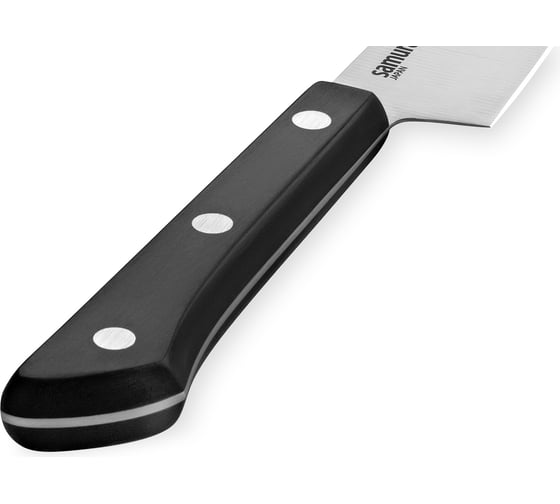 Кухонный универсальный нож Samura HARAKIRI 120 мм, коррозийно-стойкая сталь, ABS пластик SHR-0021B/K