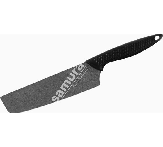 Кухонный нож накири Samura GOLF Stonewash 167 мм, AUS-8 SG-0043B/K
