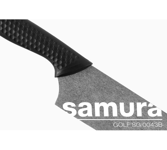 Кухонный нож накири Samura GOLF Stonewash 167 мм, AUS-8 SG-0043B/K