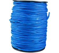 Плетеная веревка ЭБИС п/п 8 мм 200 м синяя 178