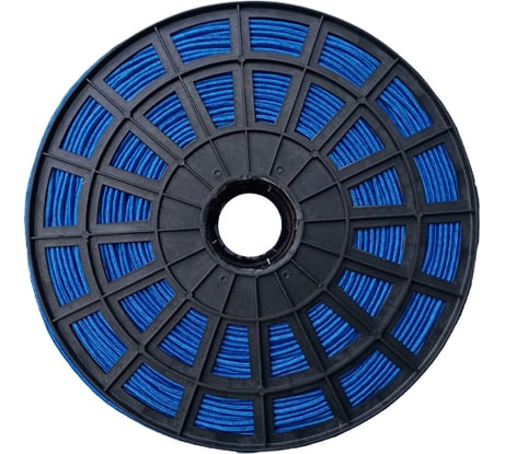 Плетеная веревка ЭБИС п/п 4 мм 500 м синяя 166