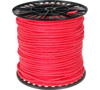 Плетеная веревка ЭБИС п/п 8 мм 200 м красная 179