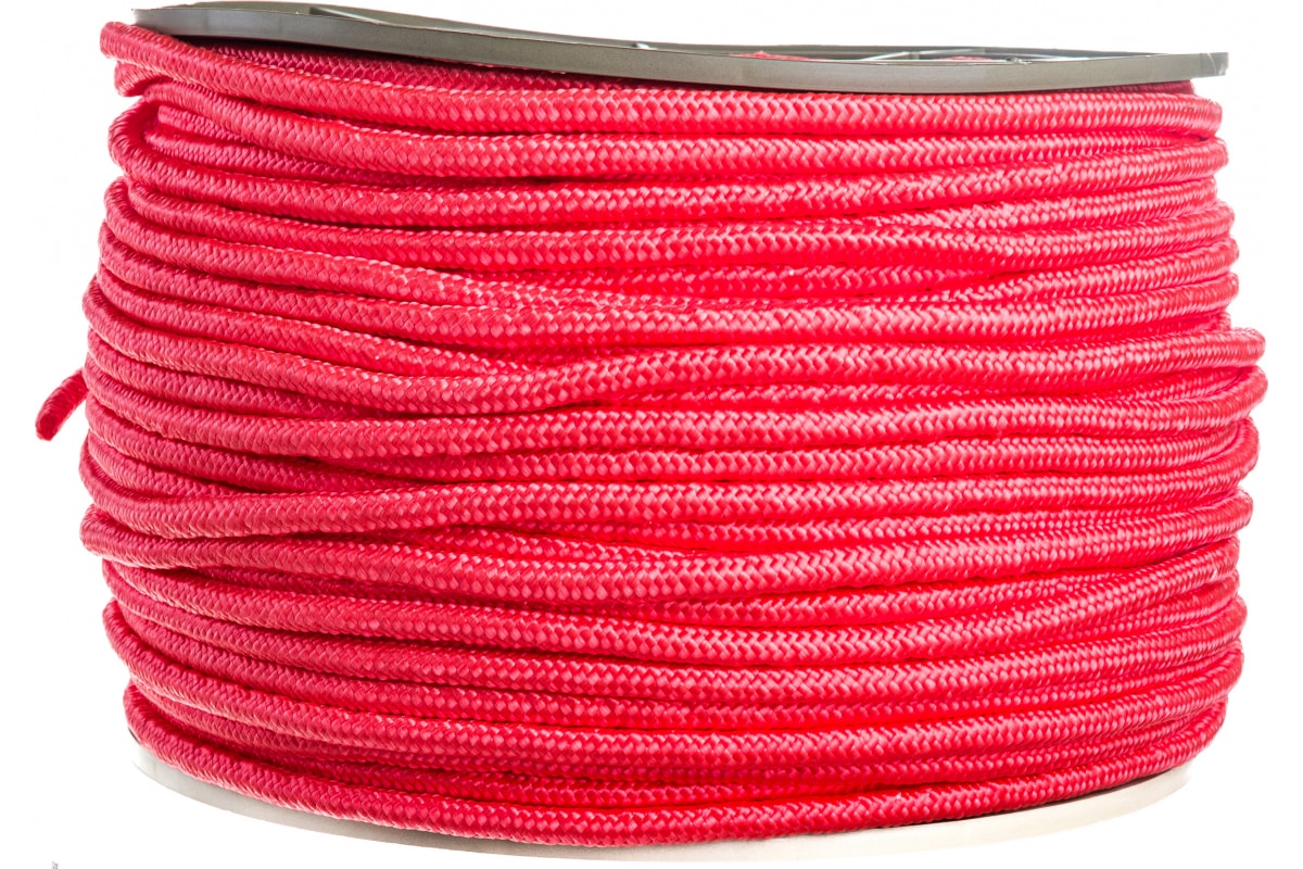 Плетеная веревка ЭБИС п/п 10 мм 200 м красная 183 - выгодная цена .