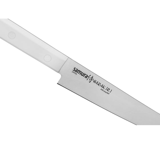 Кухонный филейный нож Samura HARAKIRI Fisherman 224 мм, коррозийно-стойкая сталь, ABS пластик SHR-0048WF/K