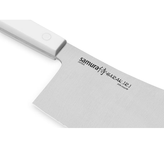 Кухонный топорик Samura HARAKIRI 180 мм, коррозийно-стойкая сталь, ABS пластик SHR-0040W/K