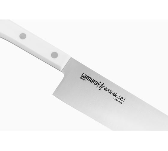 Кухонный нож Samura "HARAKIRI" Гранд Шеф 240 мм, коррозионно-стойкая сталь, ABS пластик SHR-0087W/K