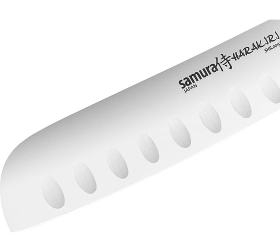 Кухонный нож для масла Samura "HARAKIRI" 96 мм, коррозионно-стойкая сталь, ABS пластик SHR-0015B/K