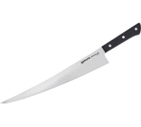 Кухонный нож Samura "HARAKIRI" длинный, слайсер, 290 мм, коррозионно-стойкая сталь, ABS пластик SHR-0049B/K