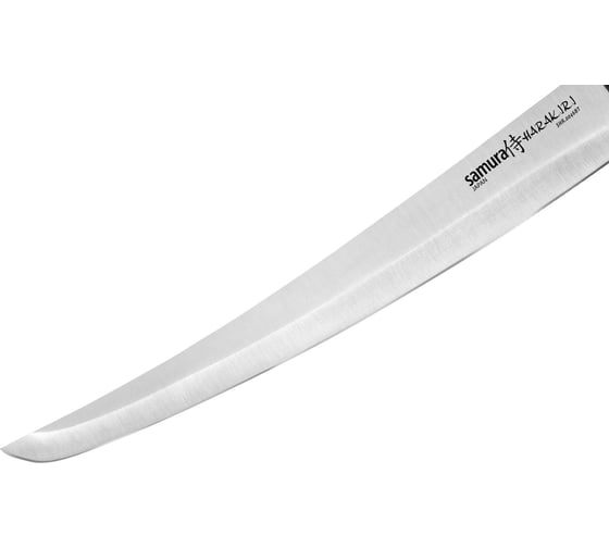 Кухонный нож Samura "HARAKIRI" слайсер Tanto 230 мм, коррозионно-стойкая сталь, ABS пластик SHR-0046BT/K