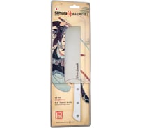 Кухонный нож Samura "HARAKIRI" накири 170 мм, коррозионно-стойкая сталь, ABS пластик SHR-0043W/K