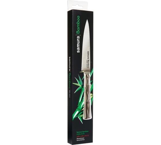 Кухонный нож Samura "Bamboo" универсальный, 125 мм, AUS-8 SBA-0021/К