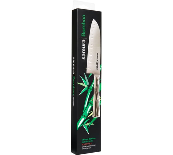 Кухонный нож Samura "Bamboo" Сантоку 160 мм, AUS-8 SBA-0094/K