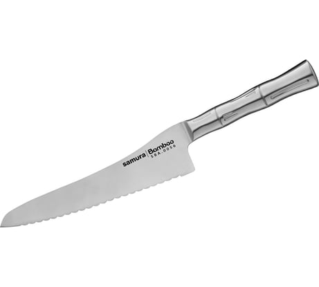 Кухонный нож Samura "Bamboo" для замороженных продуктов, 188 мм, AUS-8 SBA-0056/K