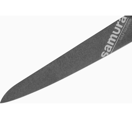 Кухонный нож для нарезки Samura "GOLF Stonewash" 251 мм, AUS-8 SG-0045B/K