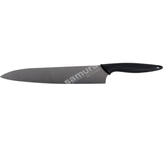 Кухонный нож Samura "GOLF Stonewash" Гранд Шеф 240 мм, AUS-8 SG-0087B/K