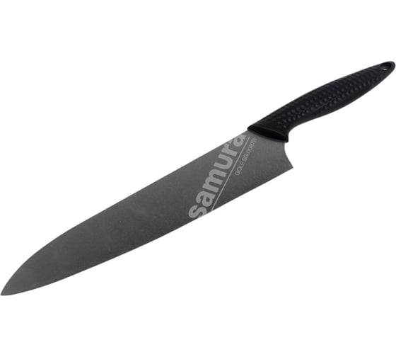 Кухонный нож Samura "GOLF Stonewash" Гранд Шеф 240 мм, AUS-8 SG-0087B/K