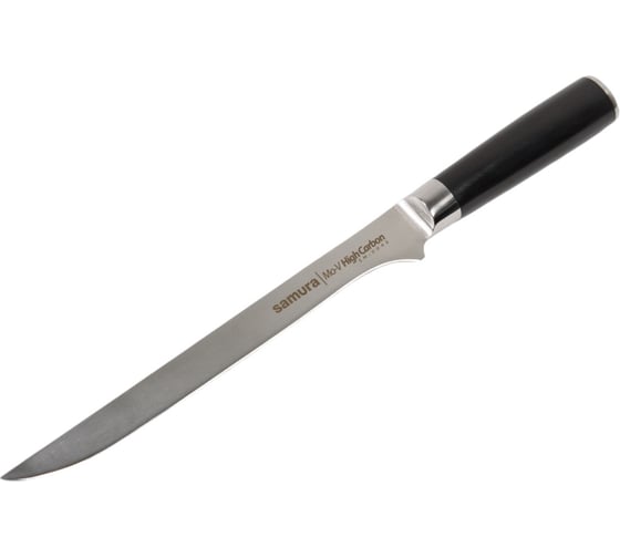 Кухонный филейный нож Samura Mo-V 218 мм, G-10 SM-0048/K