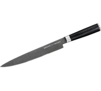 Кухонный нож для нарезки Samura Mo-V Stonewash  230 мм, G-10 SM-0045B/K