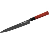 Кухонный нож Samura "OKINAWA" Янагиба 240 мм, AUS-8 с галтовкой, палисандр SO-0110B/K