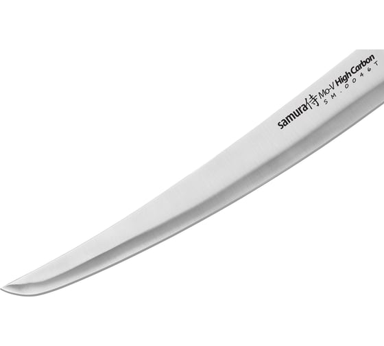 Кухонный нож для нарезки Samura Mo-V слайсер Tanto 230 мм, G-10 SM-0046T/K