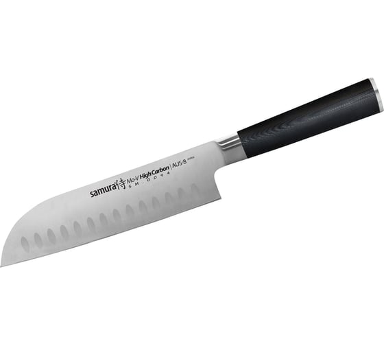 Кухонный нож Сантоку Samura Mo-V 180 мм, G-10 SM-0094/K
