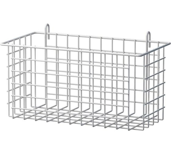 Держатель-корзина на сетку Attache 300x155x150 мм, белый скл0400015 1698181
