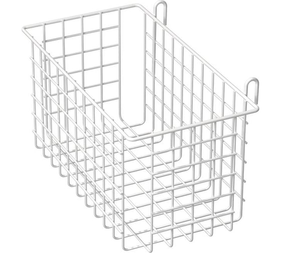 Держатель-корзина на сетку Attache 300x155x150 мм, белый скл0400015 1698181