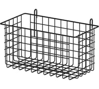 Держатель-корзина на сетку Attache 300x155x150 мм, черный, матовый скл0400026 1698160