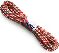 Полипропиленовый шнур с сердечником Шпагат d 8мм, 10 м, красный 000000056