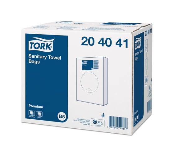 Гигиенические пакеты TORK Premium КОМПЛЕКТ 25шт полиэтиленовые объем 2 л 204041 602986 21589