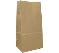 Пакет без ручек МАКПАК 240x120x80 мм, 90г/м2, крафт макулатура, 300 штук 110302