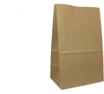 Пакет без ручек МАКПАК 290x180x120 мм, 90г/м2, крафт макулатура, 250 штук 110319