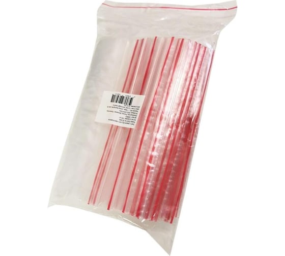 Пакет ООО Комус с замком zip lock, с европодвесом, 20x25 см, 60 мкм, 100 шт. 1269624