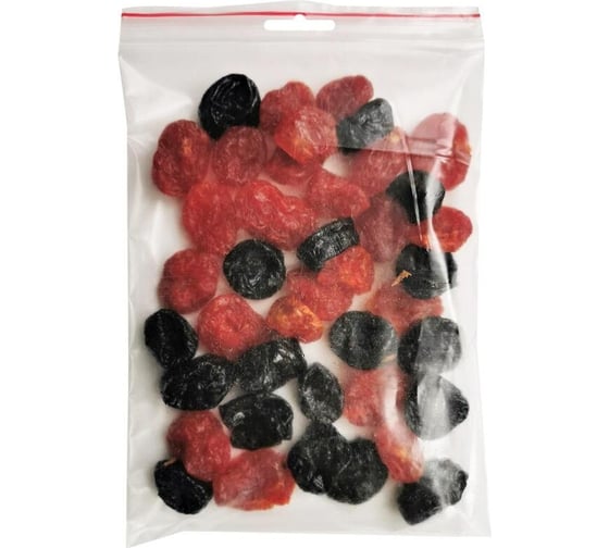 Пакет ООО Комус с замком zip lock, с европодвесом, 15x20 см, 60 мкм, 100 шт. 1269622