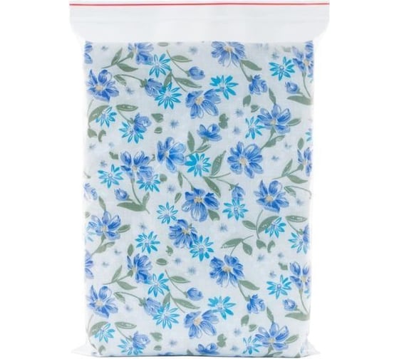 Пакет ООО Комус с замком zip lock, 5x7 см, 32 мкм, 1000 шт., эконом 1296386