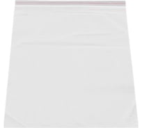 Пакет ООО Комус с замком zip lock, 25x35 см, 40 мкм, 100 шт. 621253